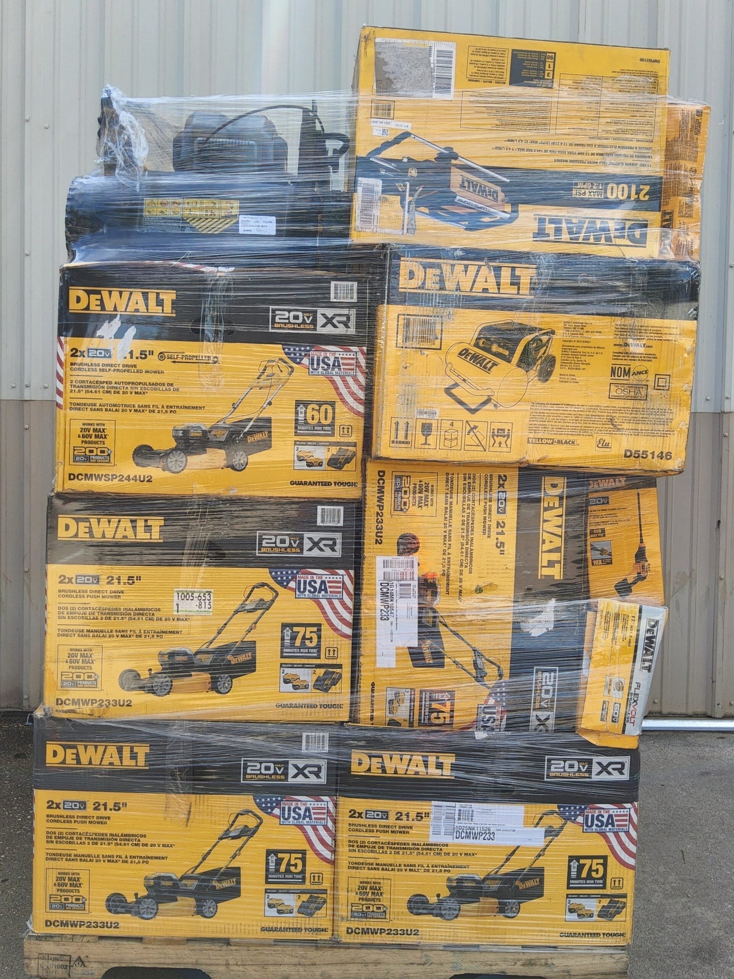 MIXED TOOLS PALLET – LOT ID: 240827 – Untested Customer Return