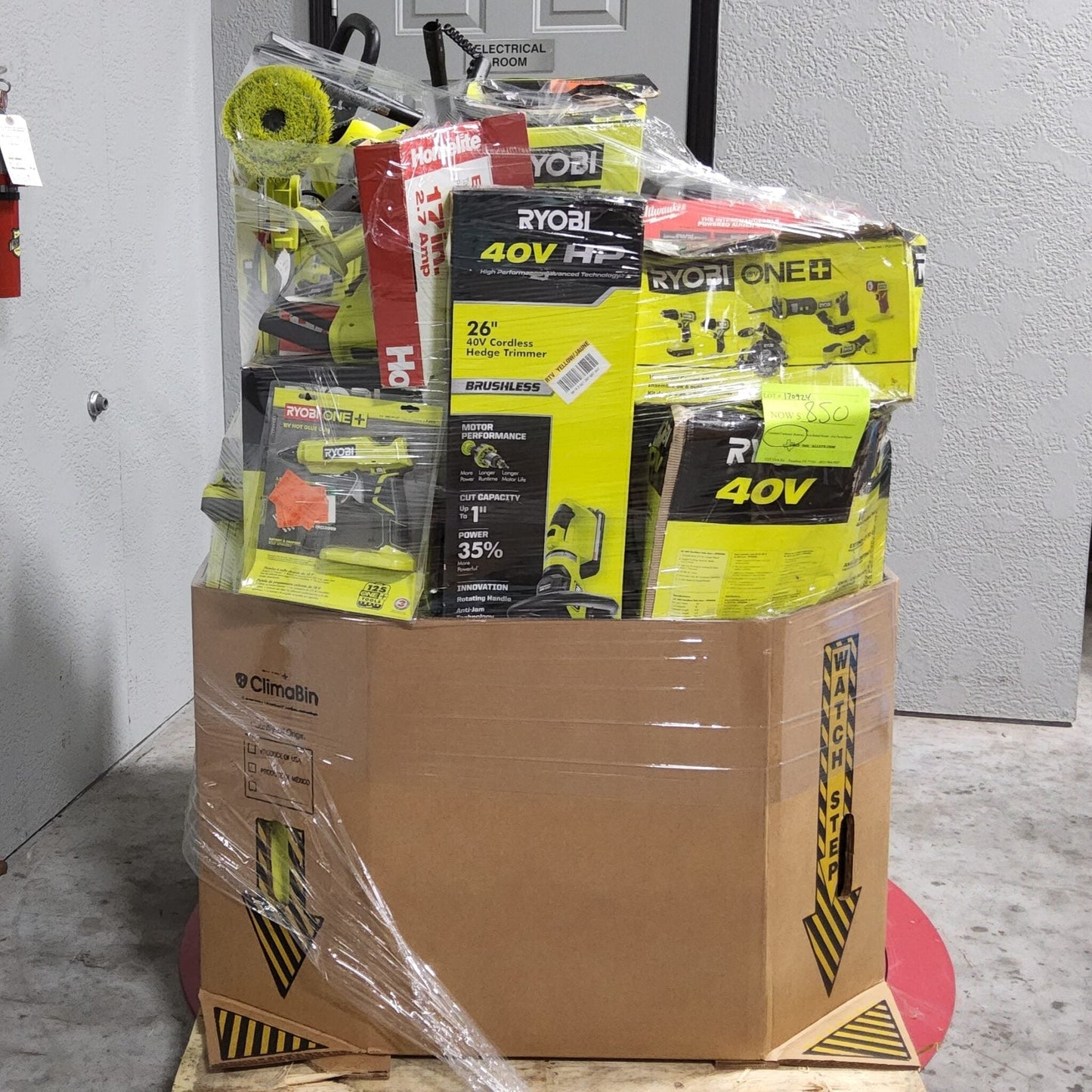 MIXED TOOLS PALLET – LOT ID: 240827 – Untested Customer Return