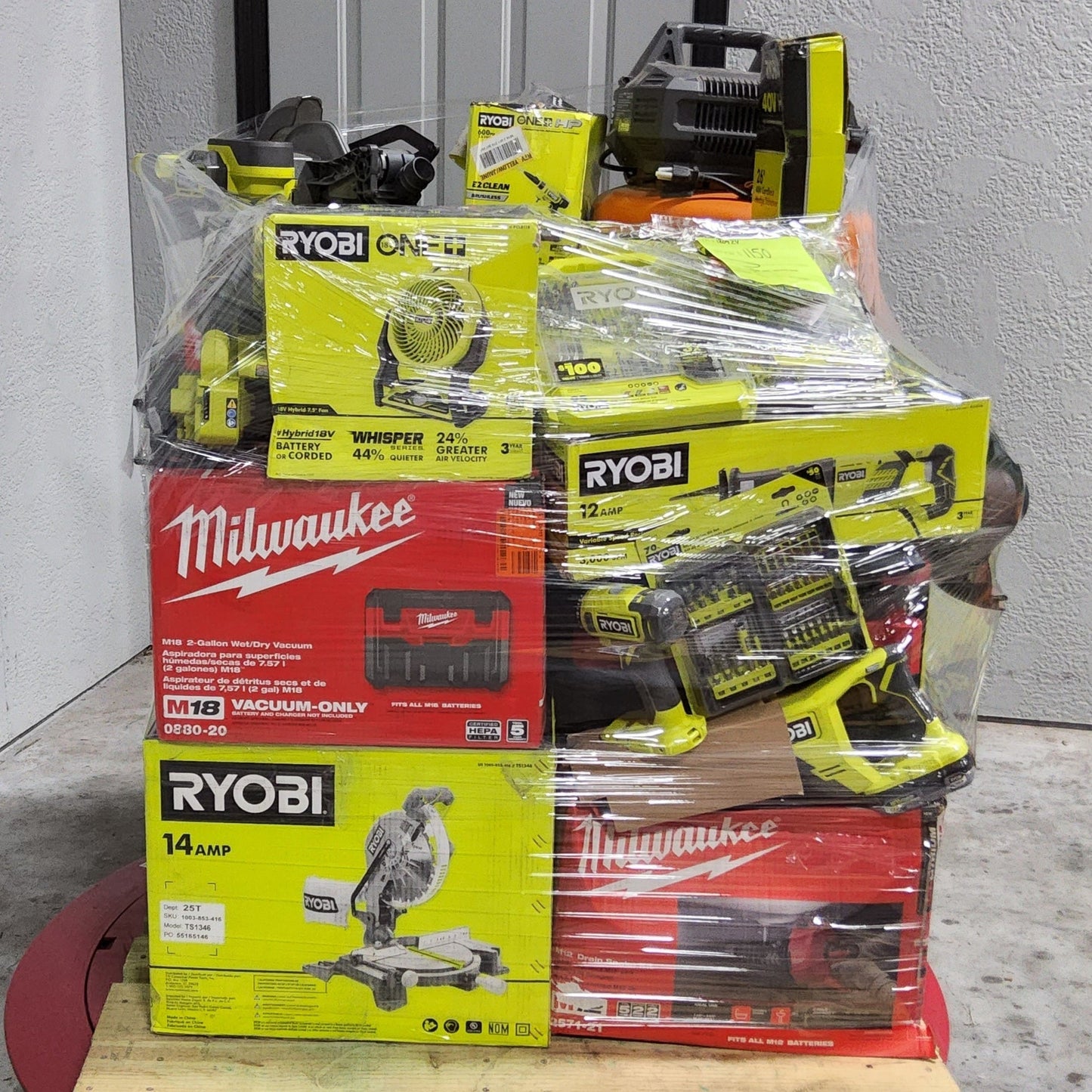 MIXED TOOLS PALLET – LOT ID: 240827 – Untested Customer Return