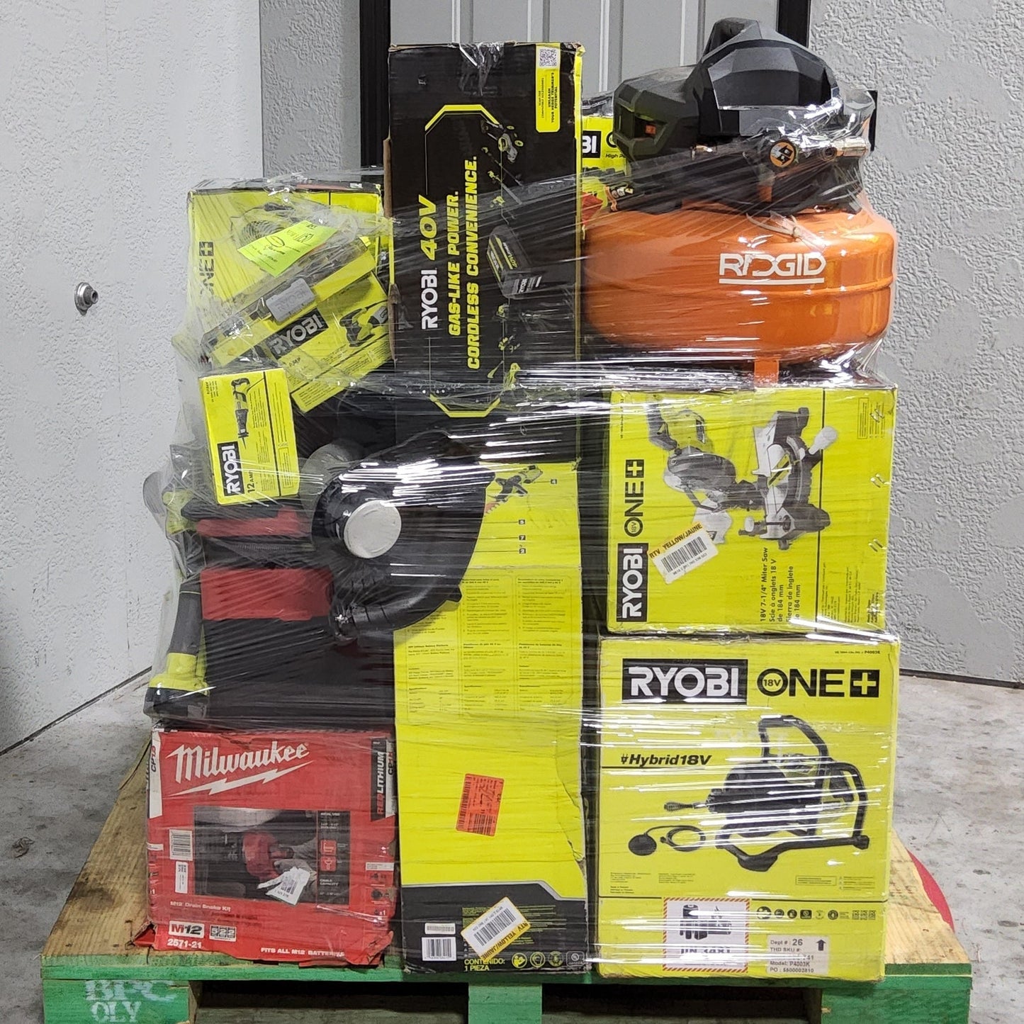 MIXED TOOLS PALLET – LOT ID: 240827 – Untested Customer Return