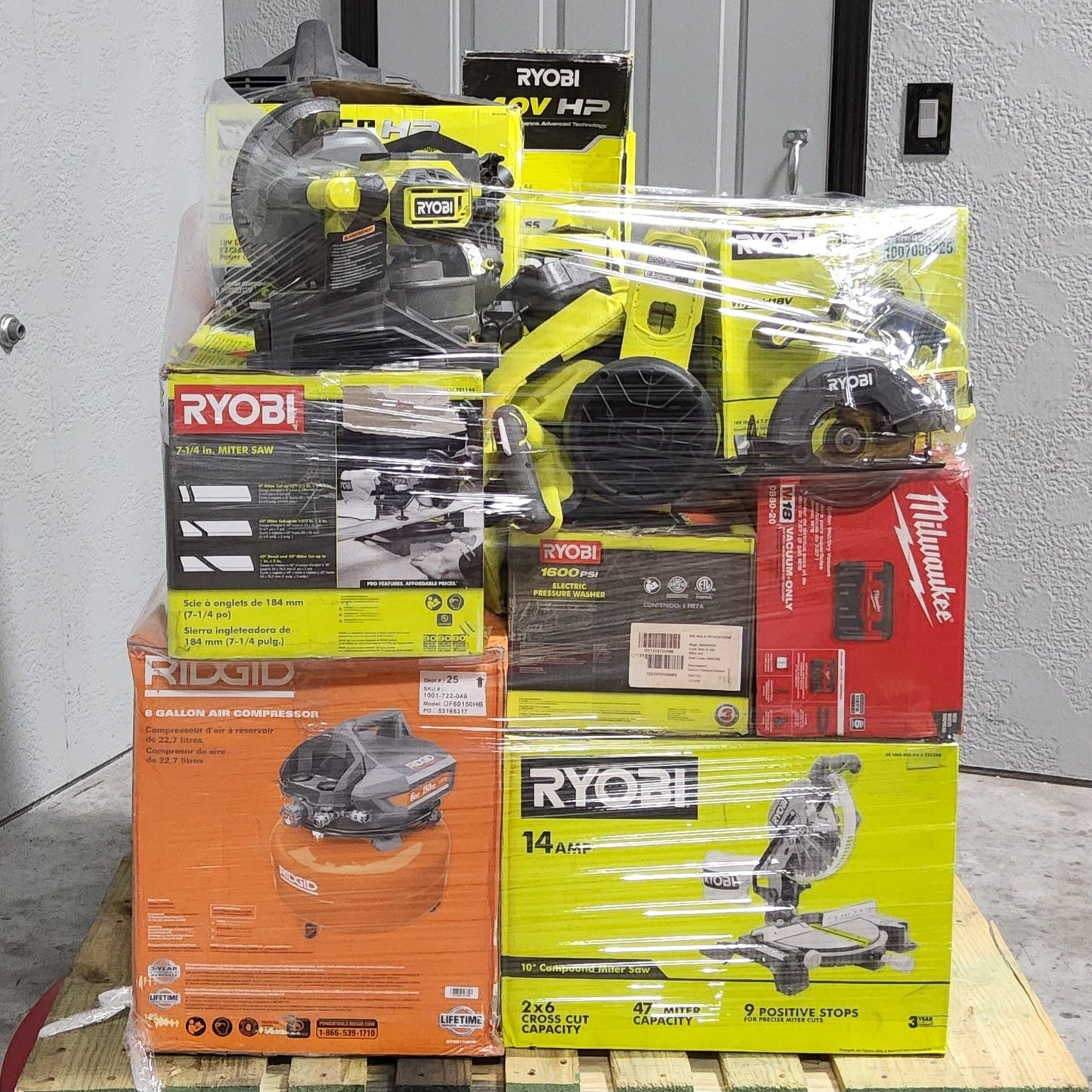 💥MIXED TOOLS PALLET – LOT ID: 240827 – Untested Customer Return💥