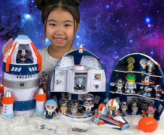 Galaxy Explorer Mystery Box – Space Figures, Aliens & Mini Rockets