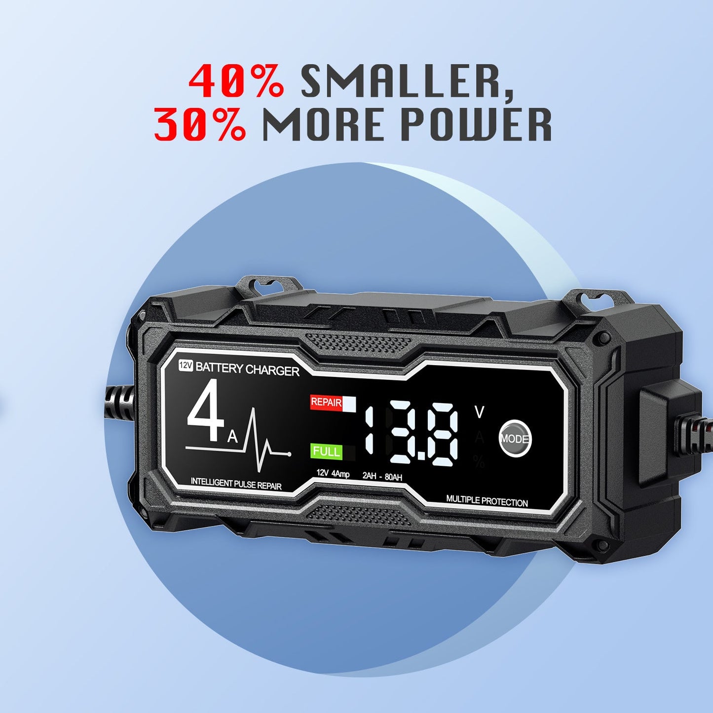 ⚡USB Rechargeable Digital Multimeter🔋–  Boost X GBX155 4250A Jump Starter for 10.0L Gasoline and 8.0L Diesel Engines